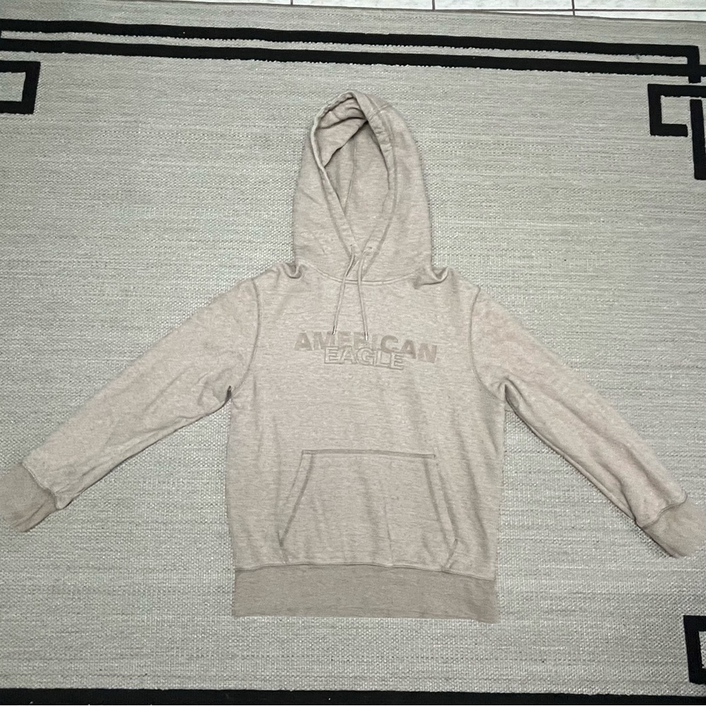 American Eagle Vintage Heathered Fleece Hoodie